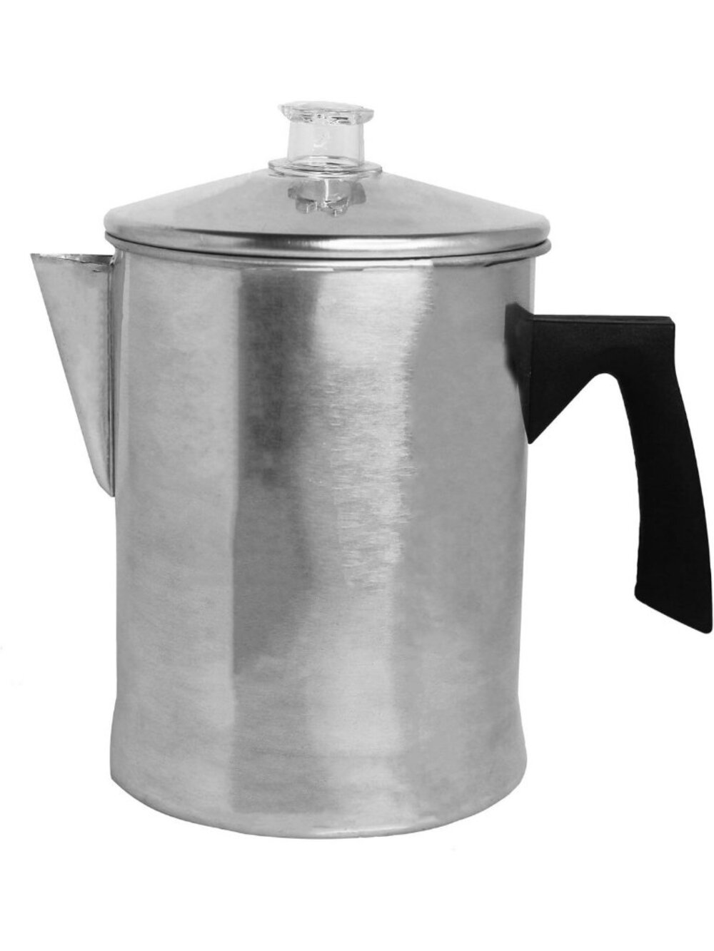 9-Cup Aluminum Coffee Percolator with Cool-Touch Handle - Perfect Brew Every